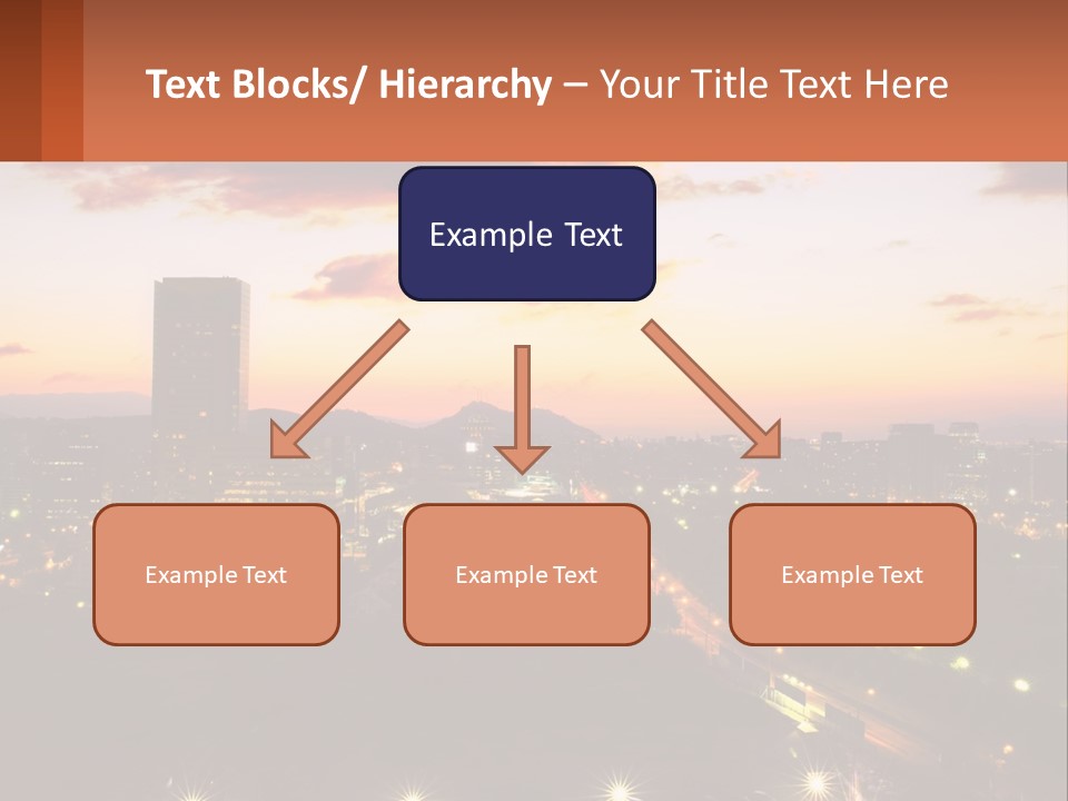 America Trees Building PowerPoint Template