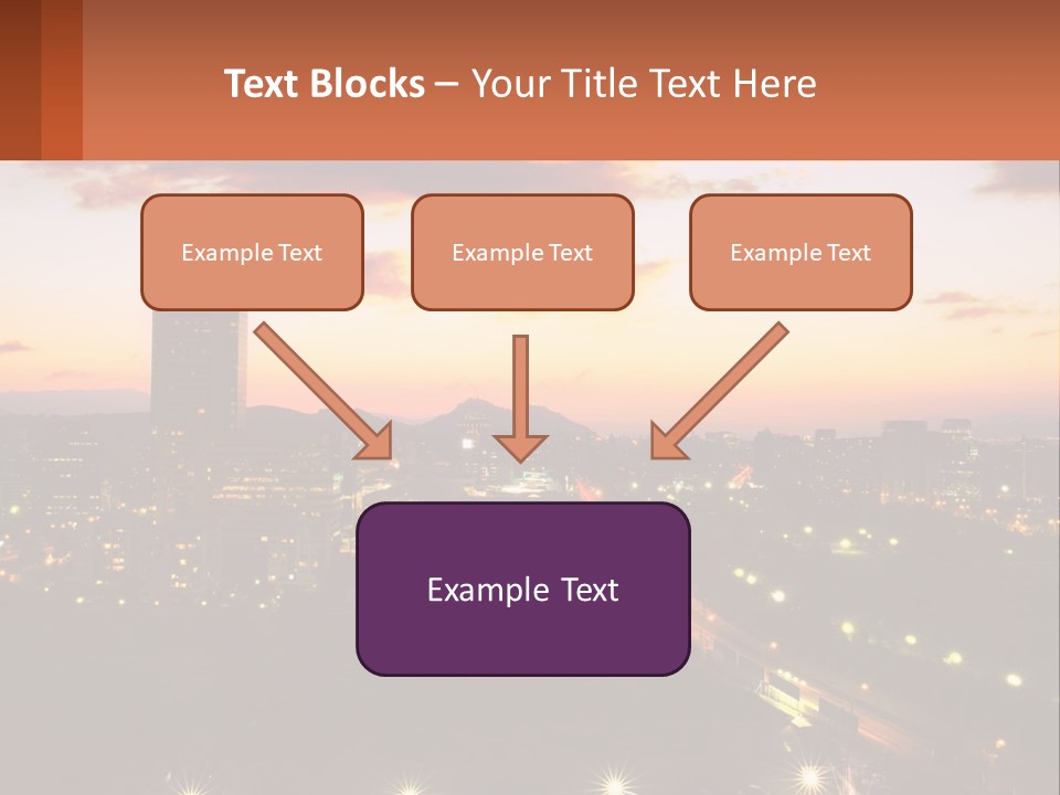 America Trees Building PowerPoint Template