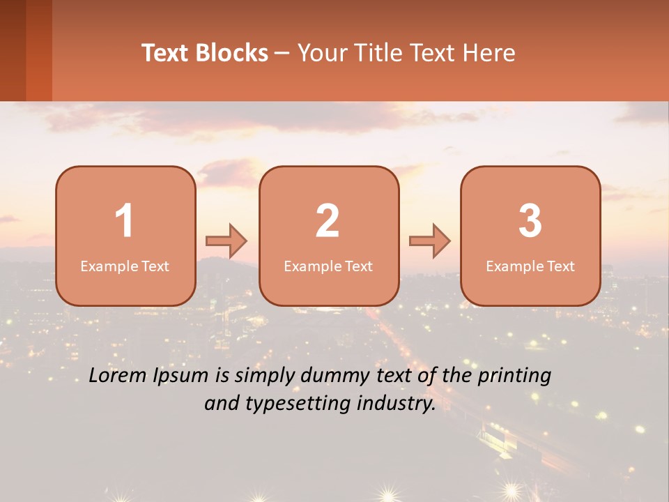America Trees Building PowerPoint Template
