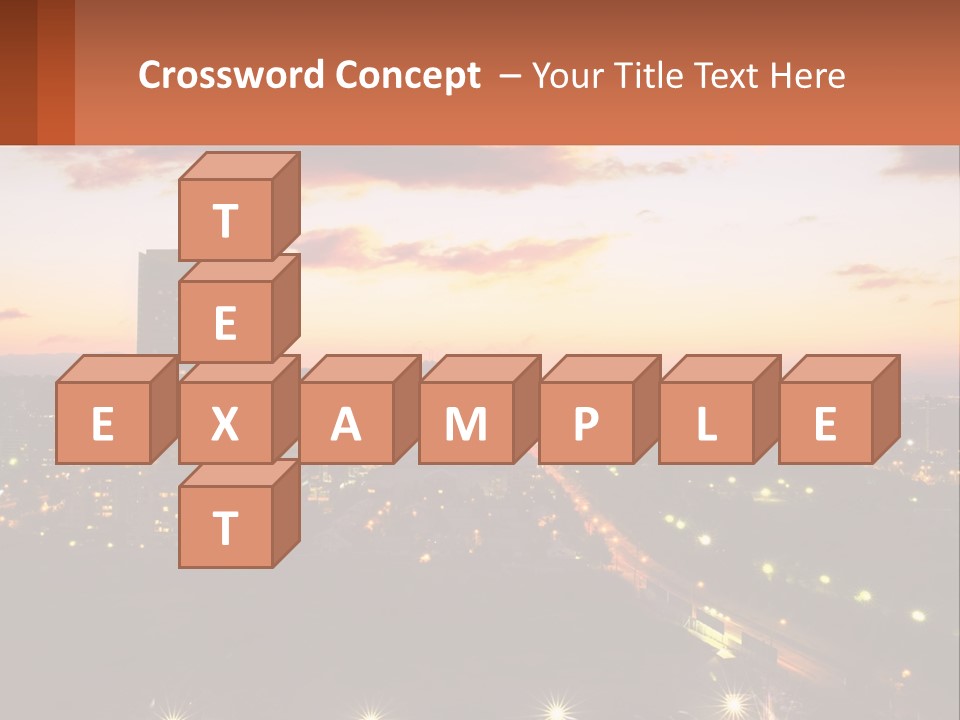 America Trees Building PowerPoint Template