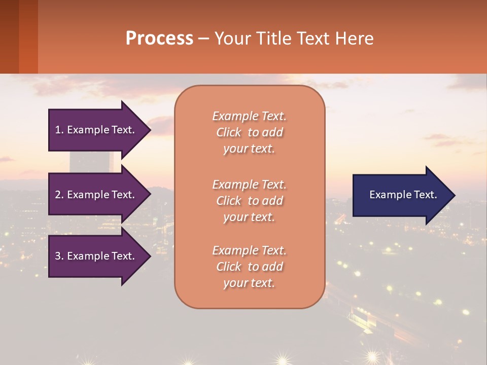 America Trees Building PowerPoint Template