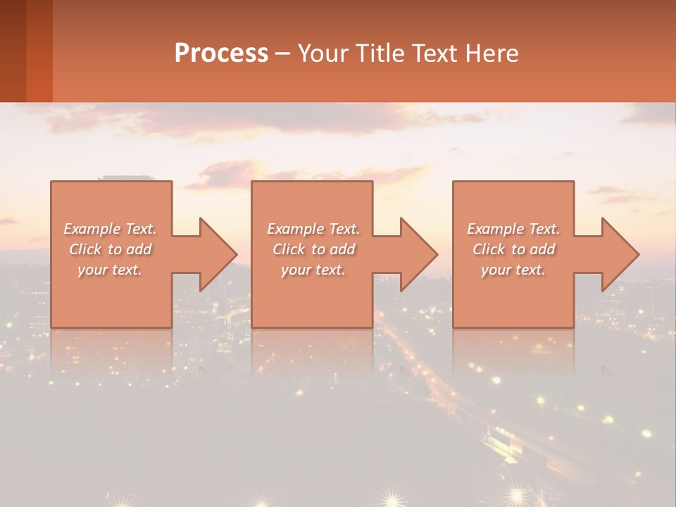 America Trees Building PowerPoint Template