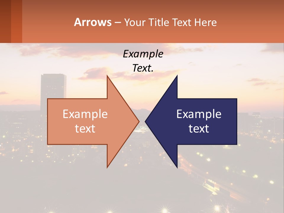 America Trees Building PowerPoint Template
