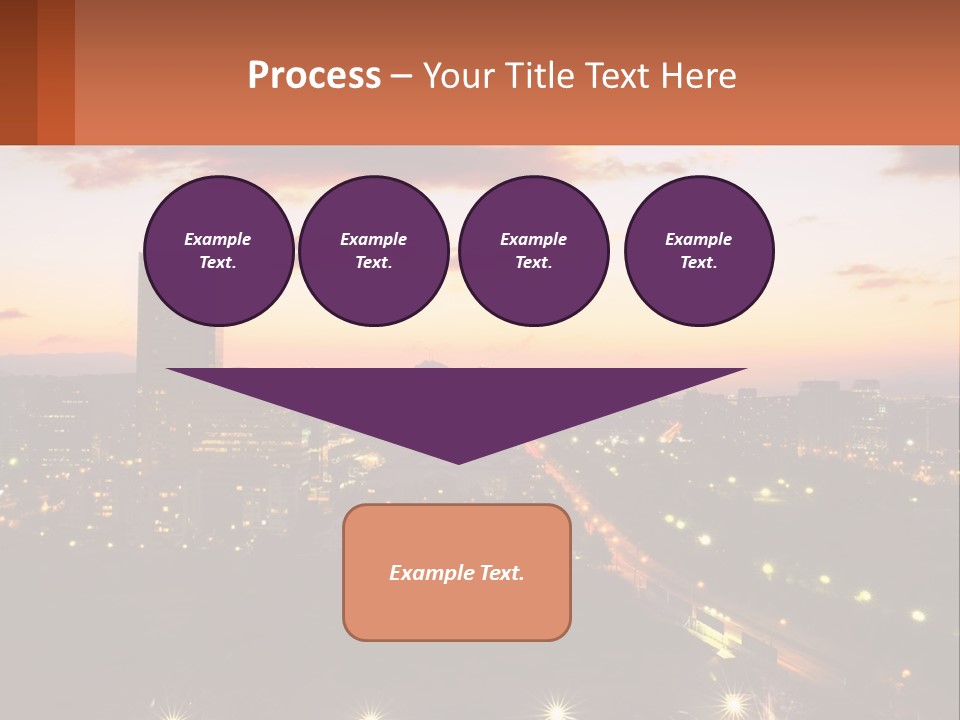 America Trees Building PowerPoint Template