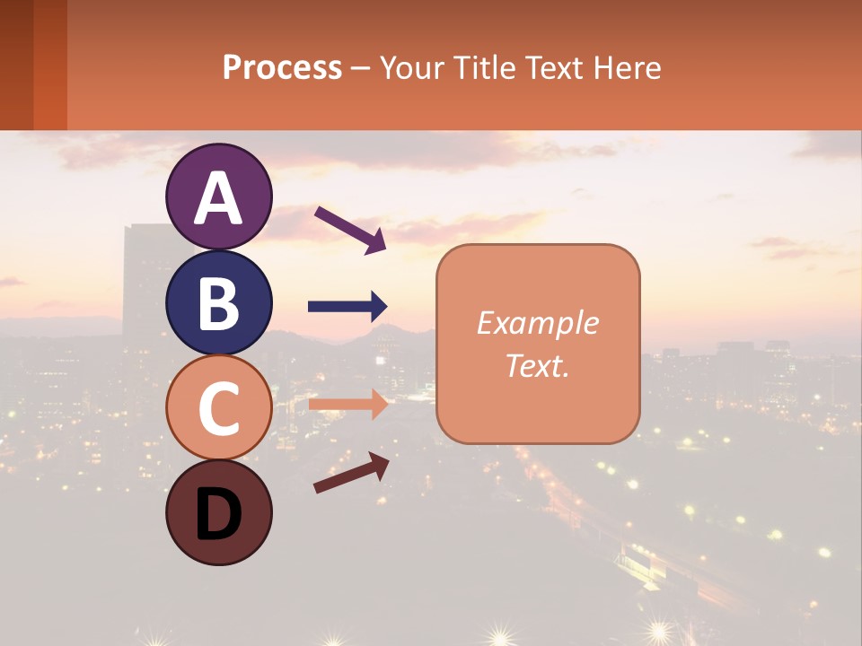 America Trees Building PowerPoint Template