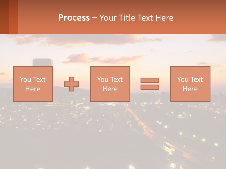 America Trees Building PowerPoint Template