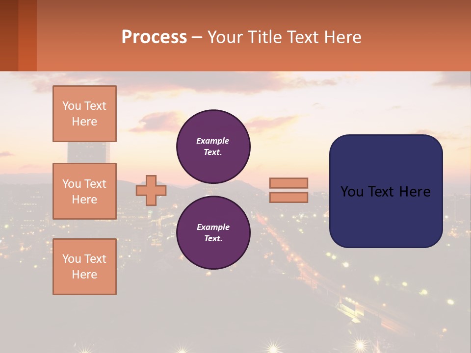 America Trees Building PowerPoint Template