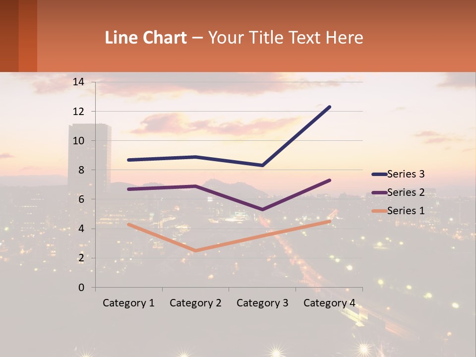 America Trees Building PowerPoint Template