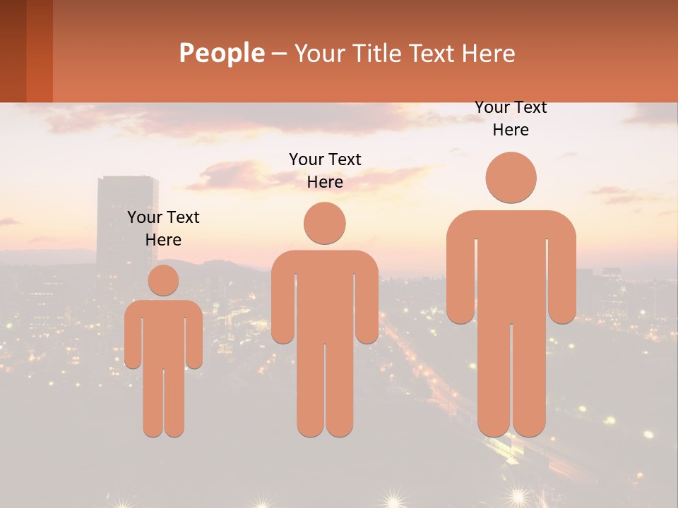 America Trees Building PowerPoint Template