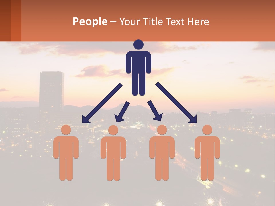 America Trees Building PowerPoint Template