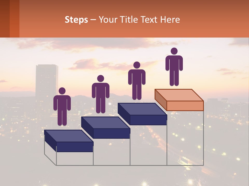 America Trees Building PowerPoint Template