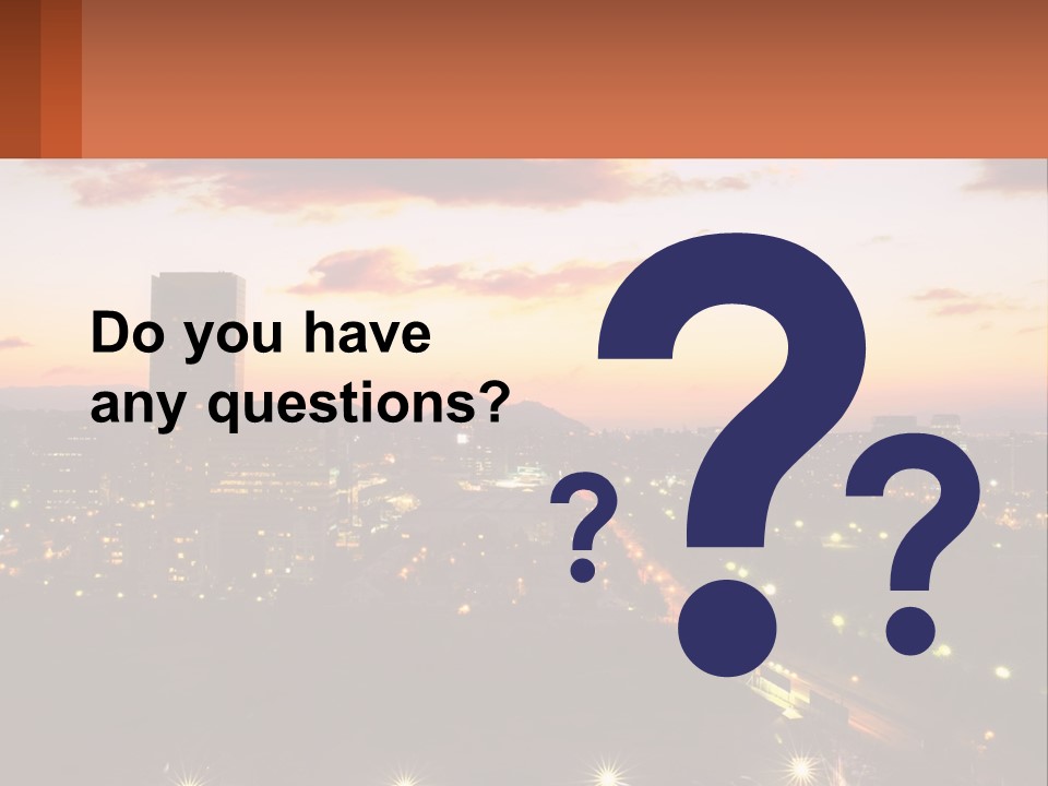 America Trees Building PowerPoint Template