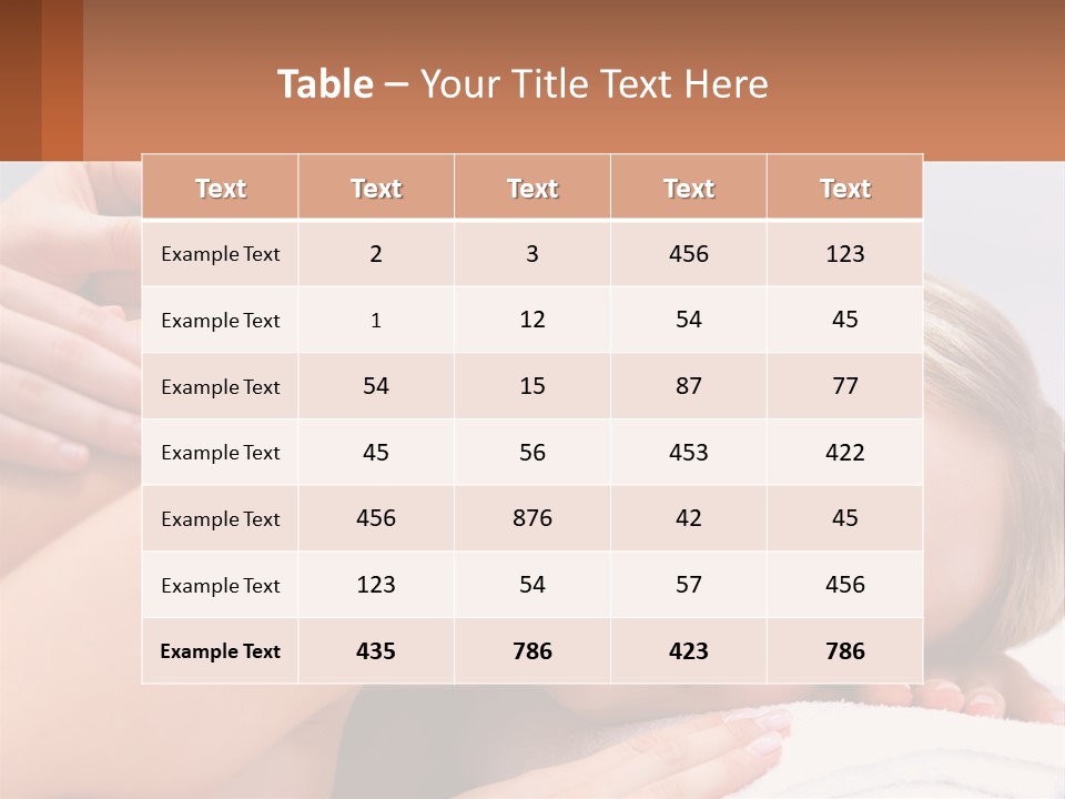 A Woman Getting A Massage With Needles On Her Back PowerPoint Template