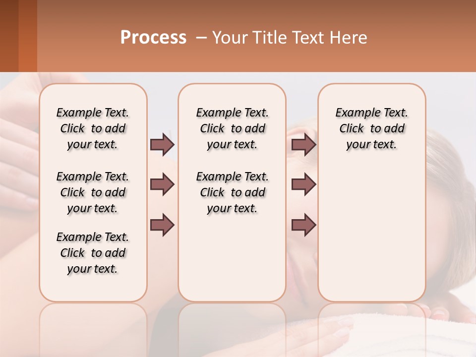 A Woman Getting A Massage With Needles On Her Back PowerPoint Template