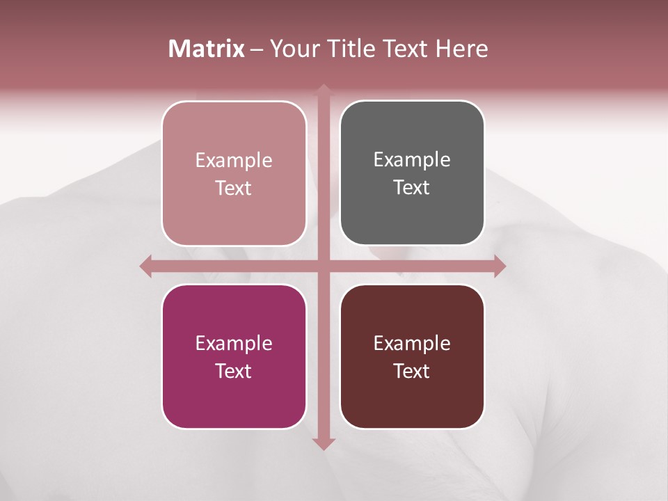 A Man Holding His Neck In Pain PowerPoint Template