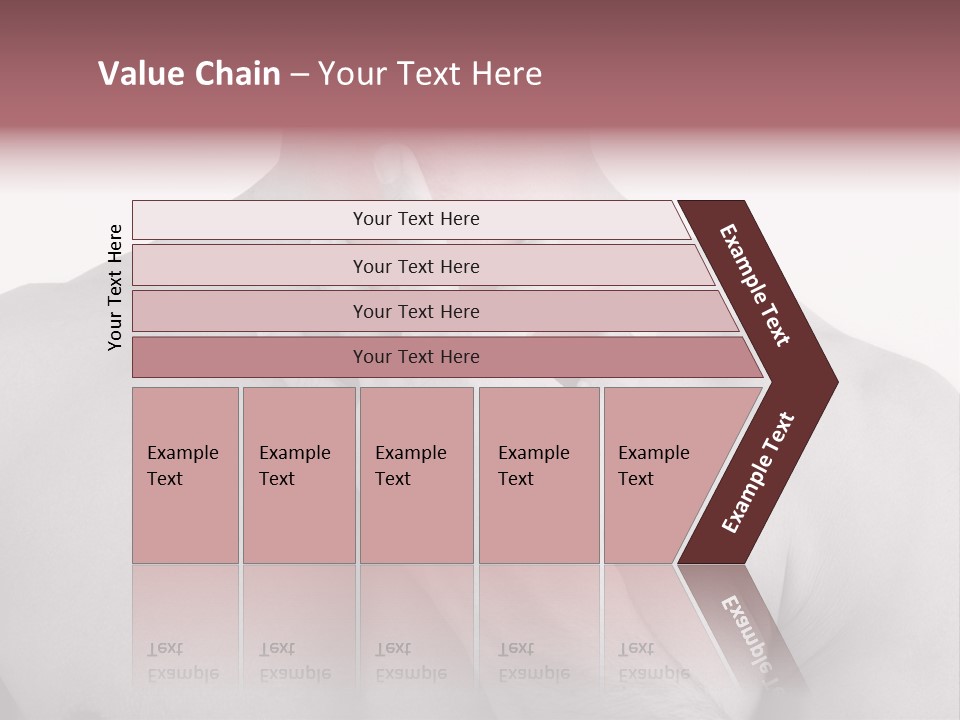 A Man Holding His Neck In Pain PowerPoint Template