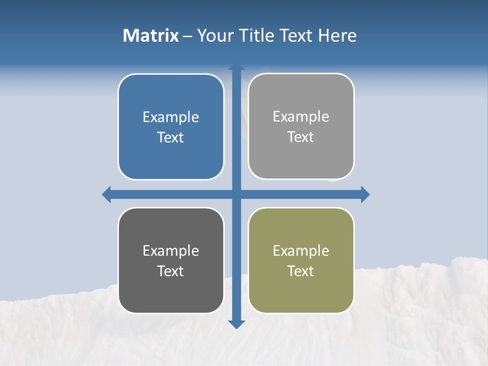 A Snowboarder In The Air Doing A Trick PowerPoint Template