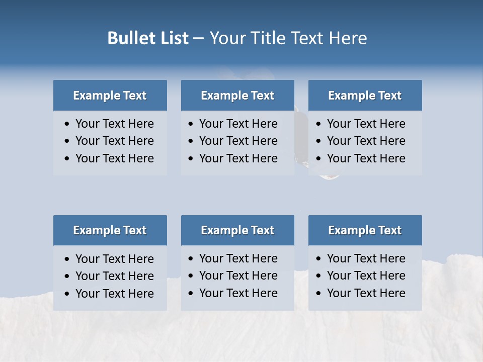A Snowboarder In The Air Doing A Trick PowerPoint Template