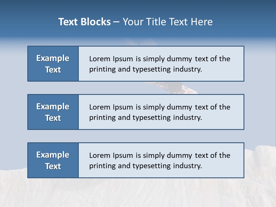 A Snowboarder In The Air Doing A Trick PowerPoint Template