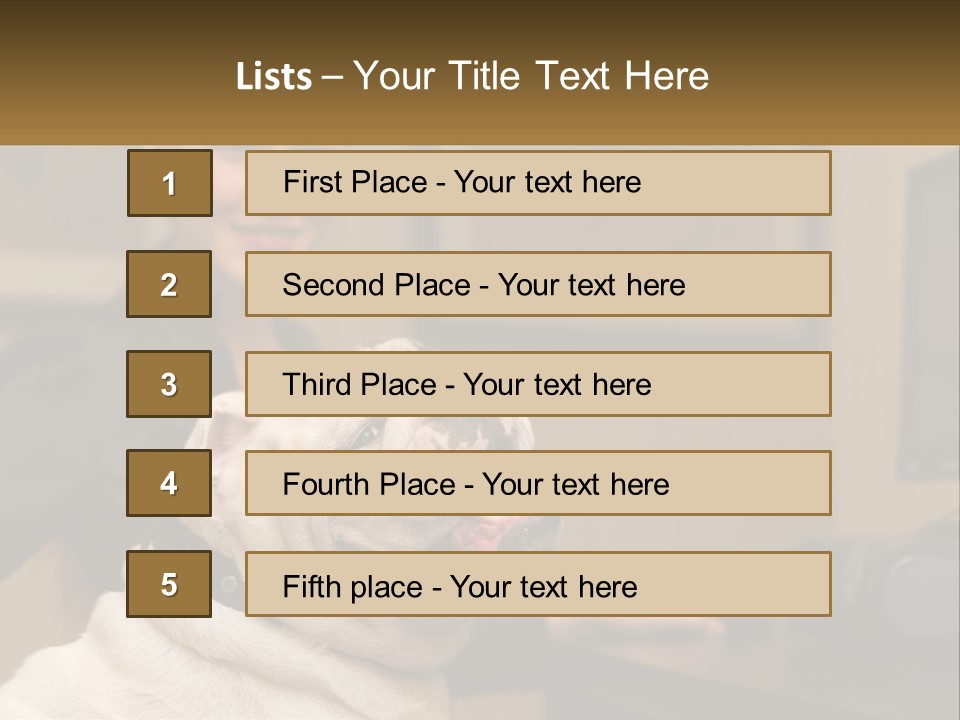 Pet Business Portrait PowerPoint Template