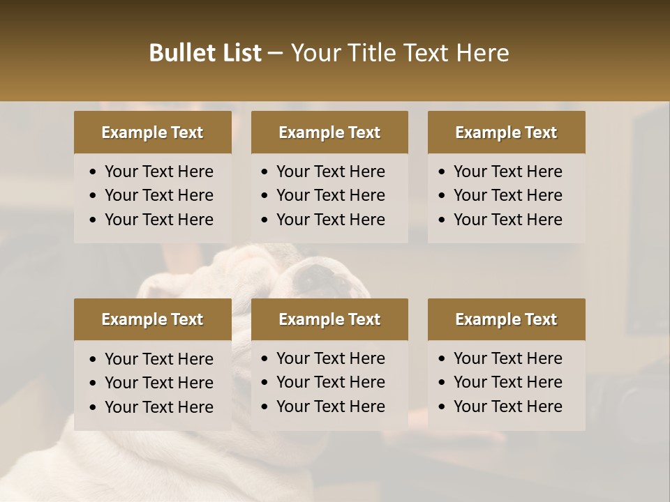 Pet Business Portrait PowerPoint Template