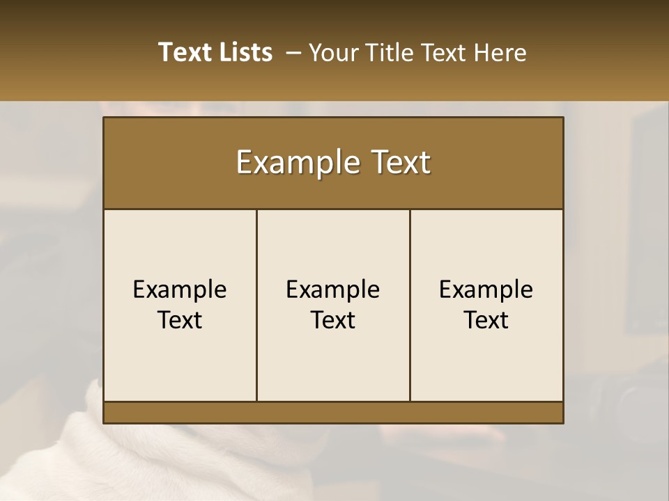 Pet Business Portrait PowerPoint Template