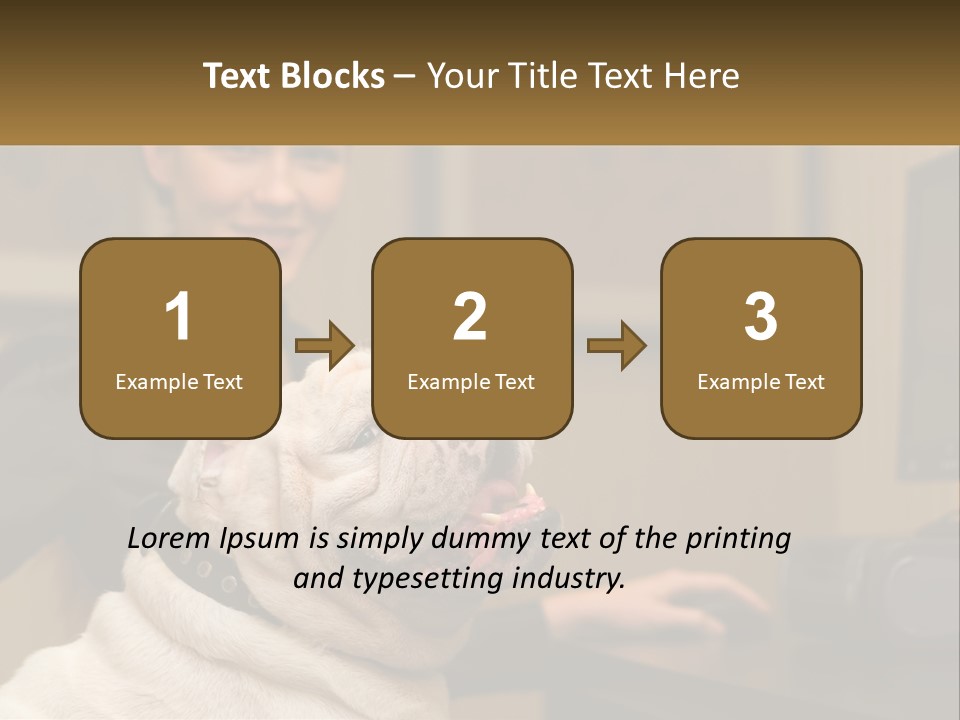 Pet Business Portrait PowerPoint Template