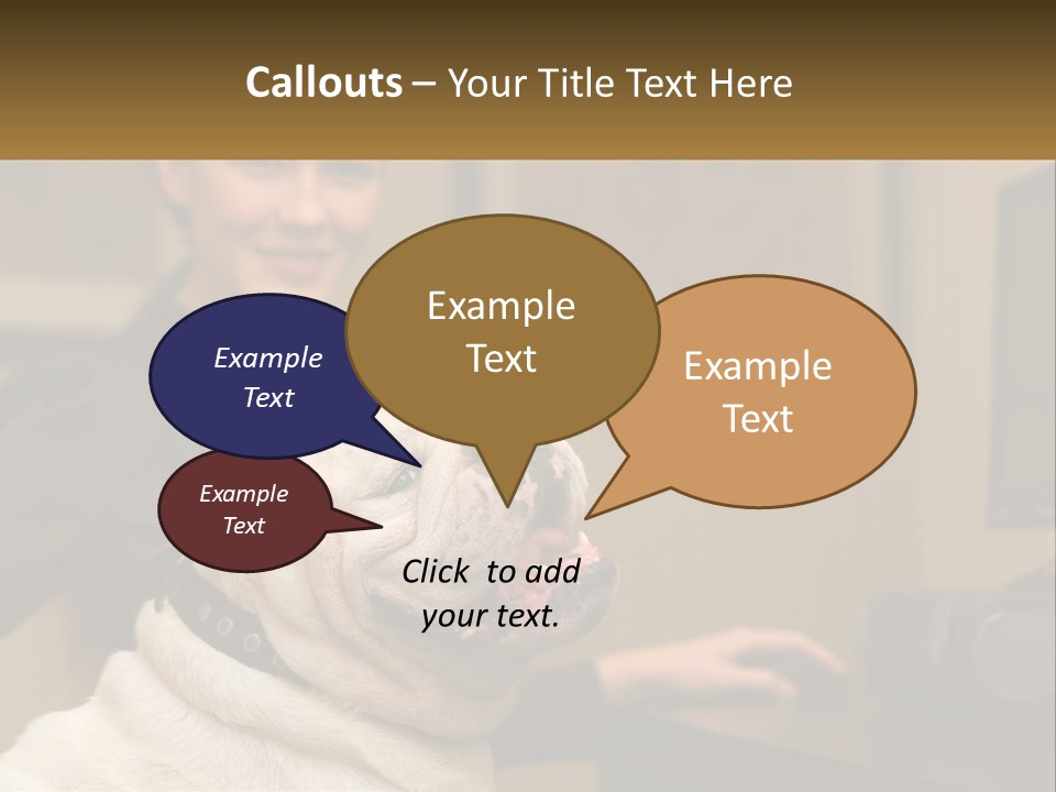 Pet Business Portrait PowerPoint Template