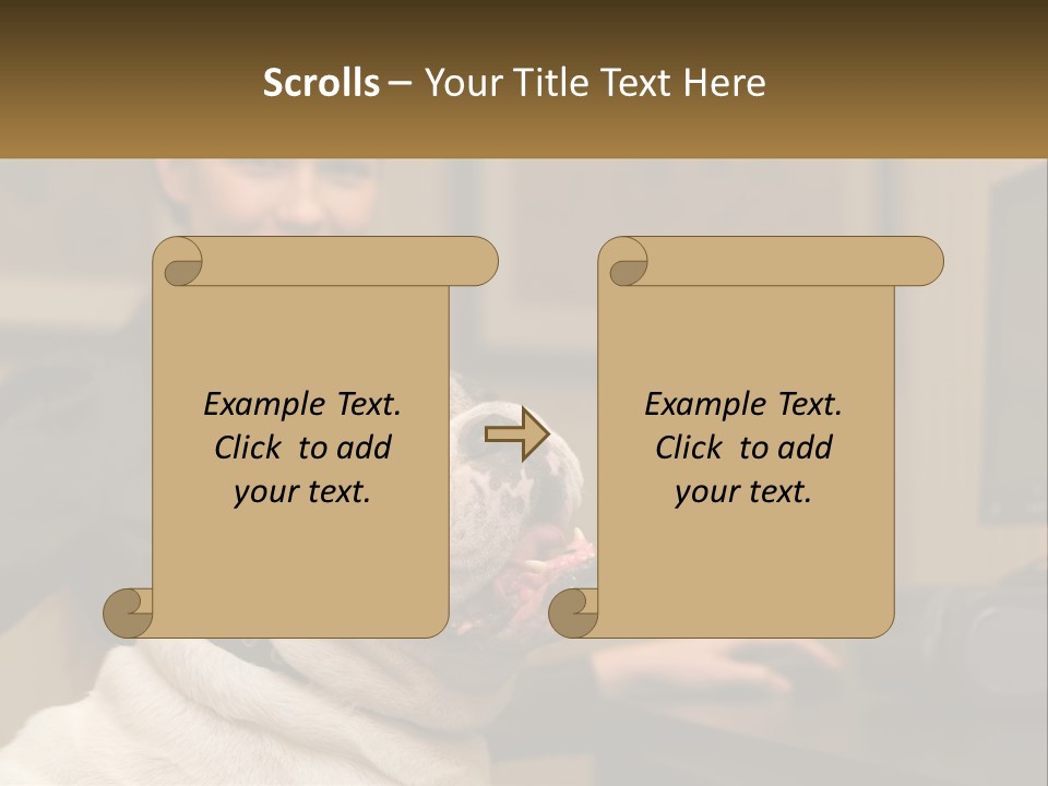 Pet Business Portrait PowerPoint Template