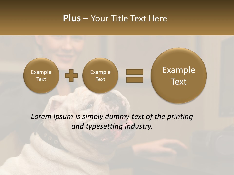 Pet Business Portrait PowerPoint Template