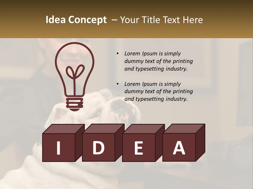 Pet Business Portrait PowerPoint Template