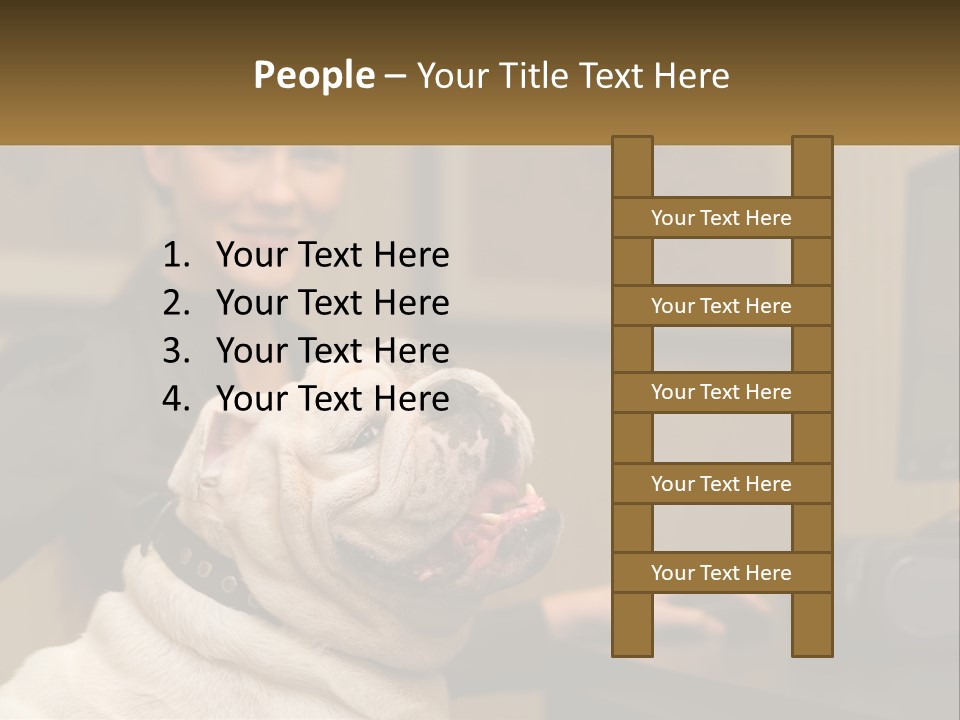 Pet Business Portrait PowerPoint Template
