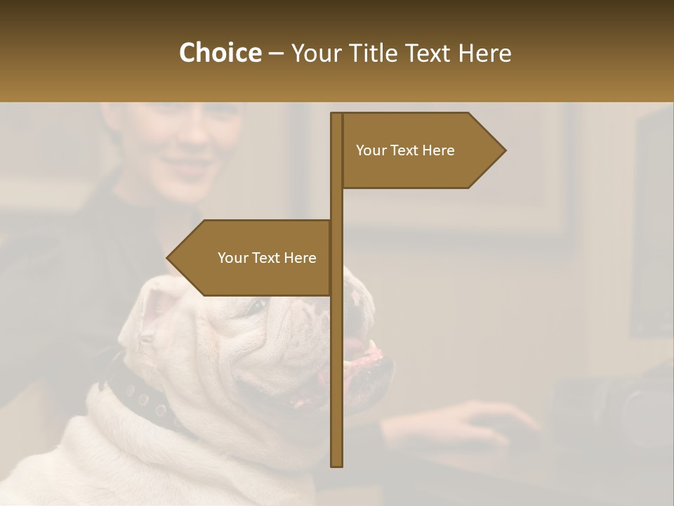 Pet Business Portrait PowerPoint Template