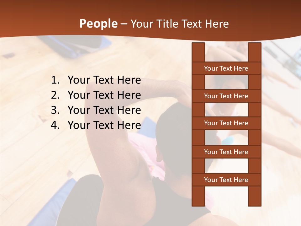 Lose Train Person PowerPoint Template