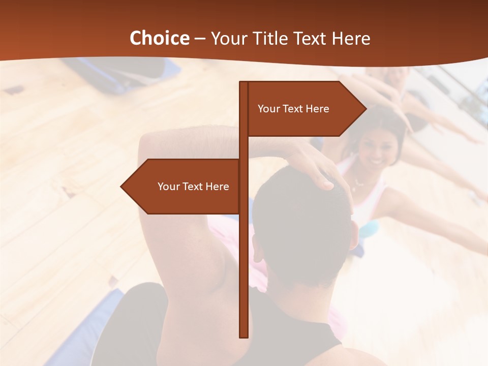 Lose Train Person PowerPoint Template