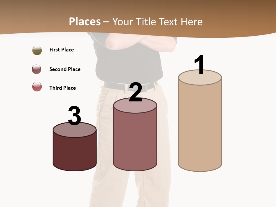 One Black Polo PowerPoint Template