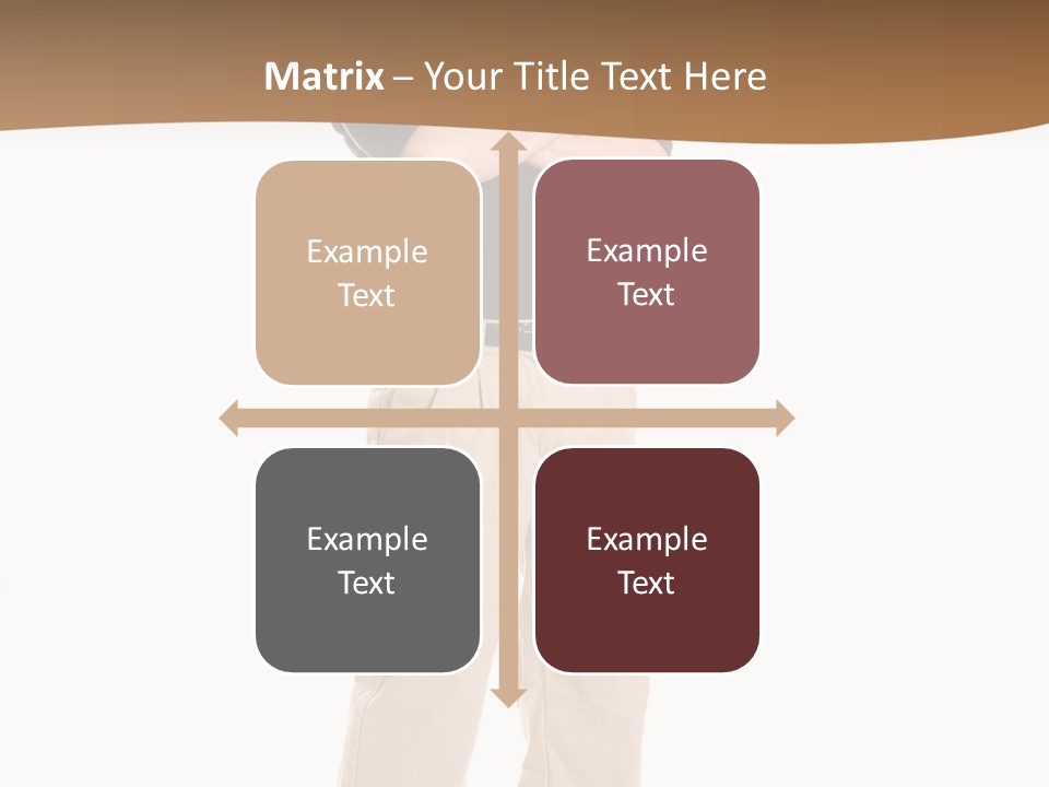 One Black Polo PowerPoint Template