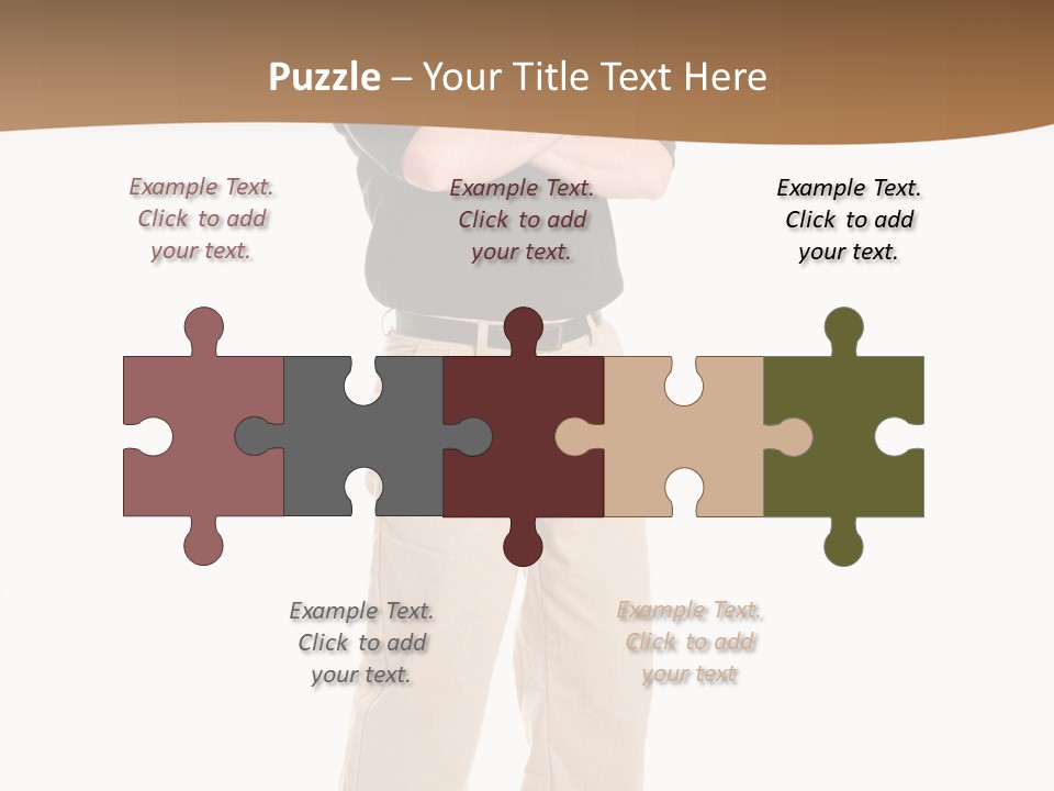 One Black Polo PowerPoint Template