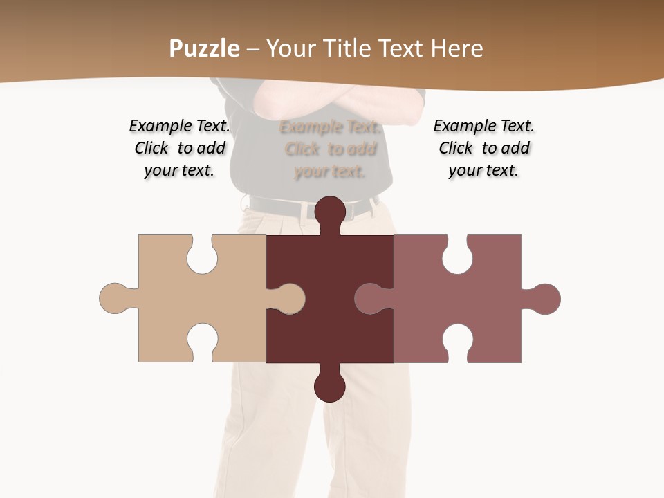 One Black Polo PowerPoint Template