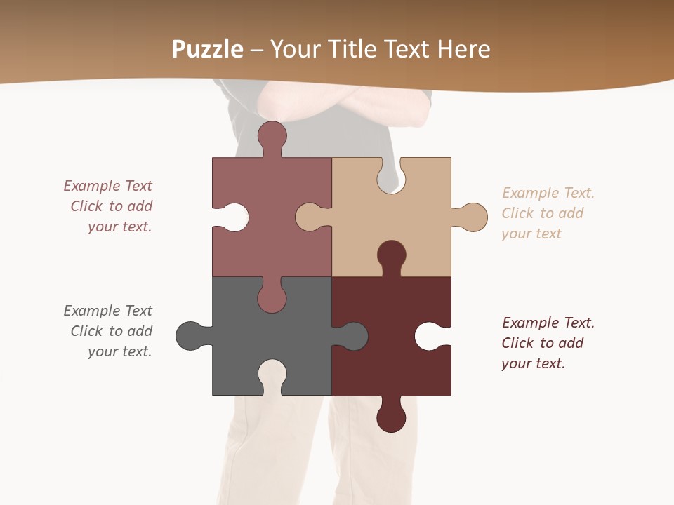 One Black Polo PowerPoint Template