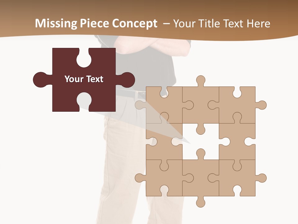 One Black Polo PowerPoint Template