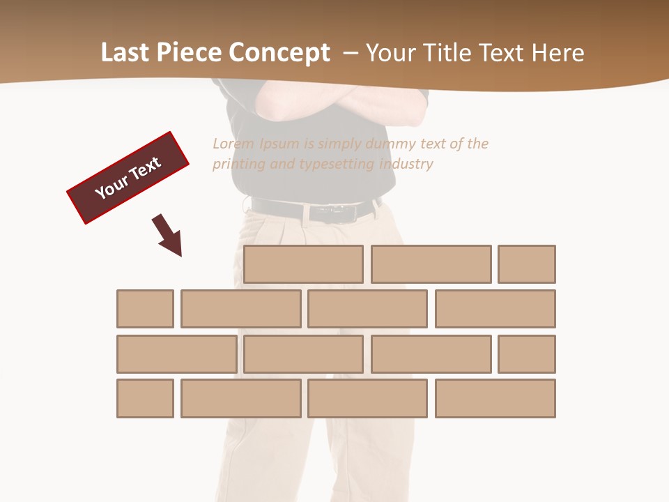 One Black Polo PowerPoint Template