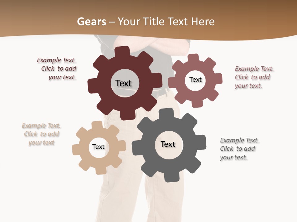 One Black Polo PowerPoint Template