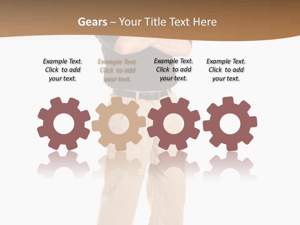 One Black Polo PowerPoint Template