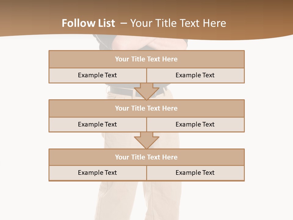 One Black Polo PowerPoint Template