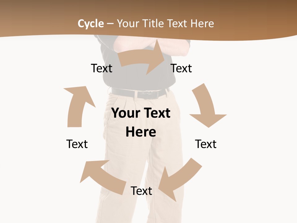 One Black Polo PowerPoint Template