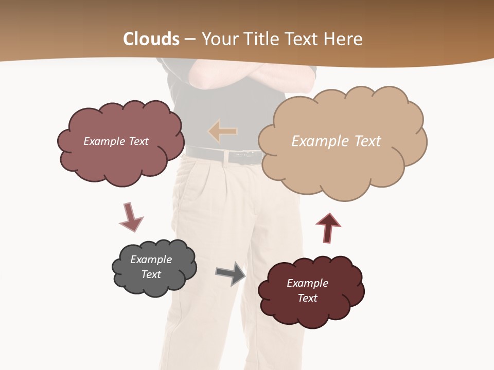 One Black Polo PowerPoint Template