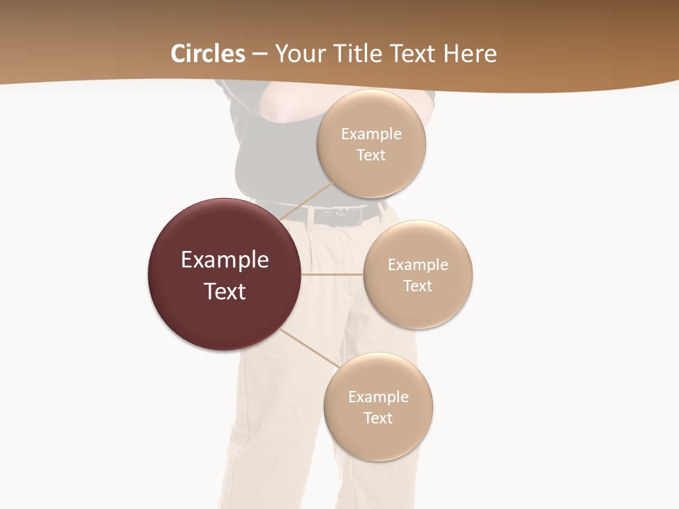 One Black Polo PowerPoint Template