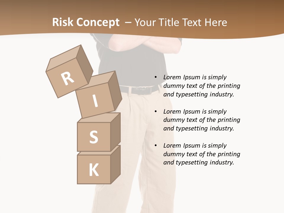 One Black Polo PowerPoint Template