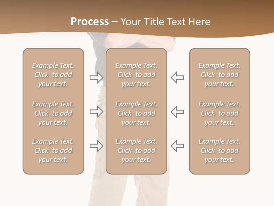 One Black Polo PowerPoint Template